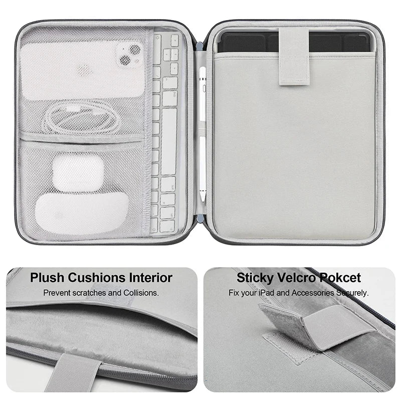Tablet Bag for 2023 Sleeve Case for 10-13 Inch Tablet Sleeve Case Fits Ipad Air 10.9 Inch Ipad Pro 11 M2 Ipad 10Th Inner Bag