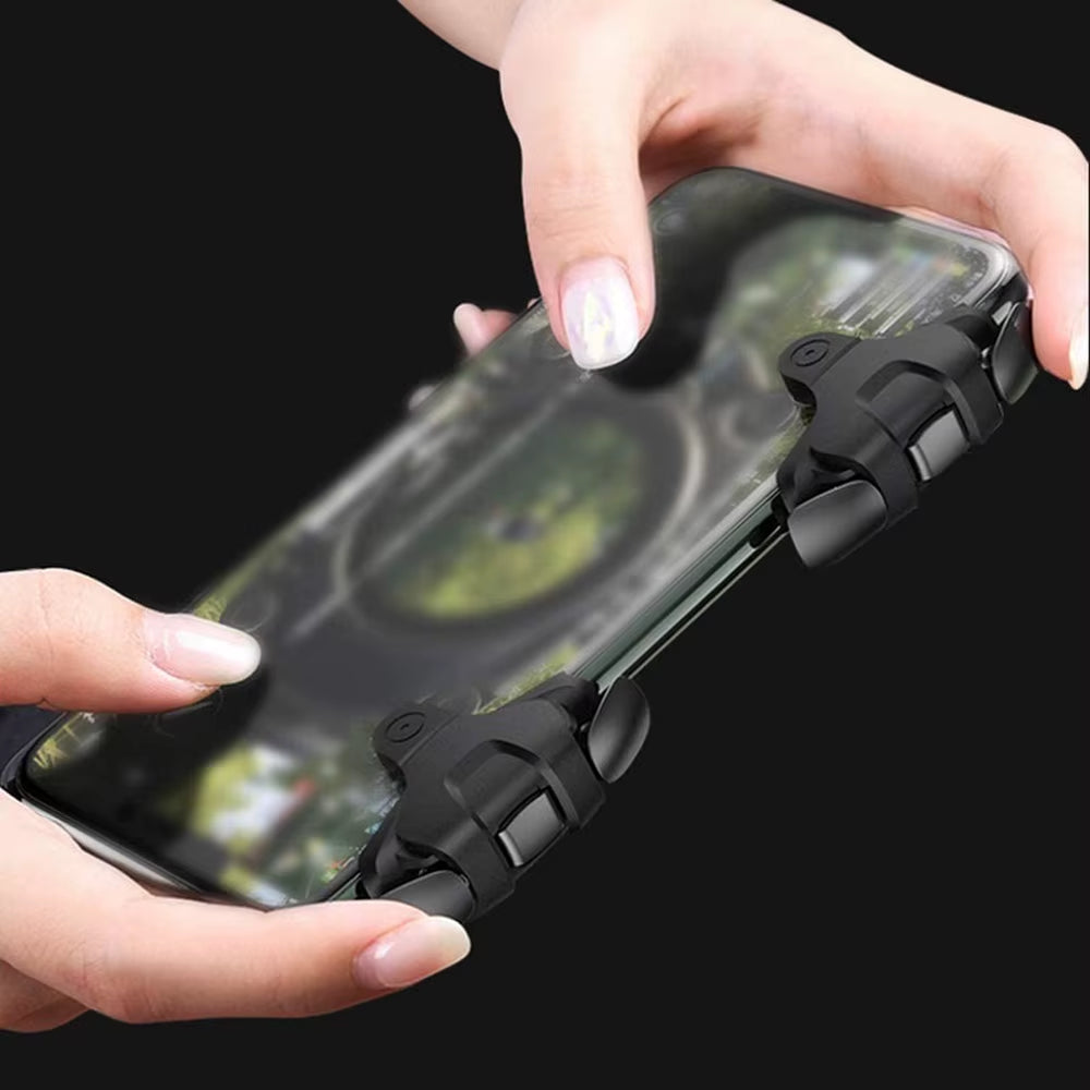 Mobile Game Controller Game Trigger for Pubg/Fortnite/Call of Duty,Shooter Sensitive Controller Joysticks Aim & Fire Trigger